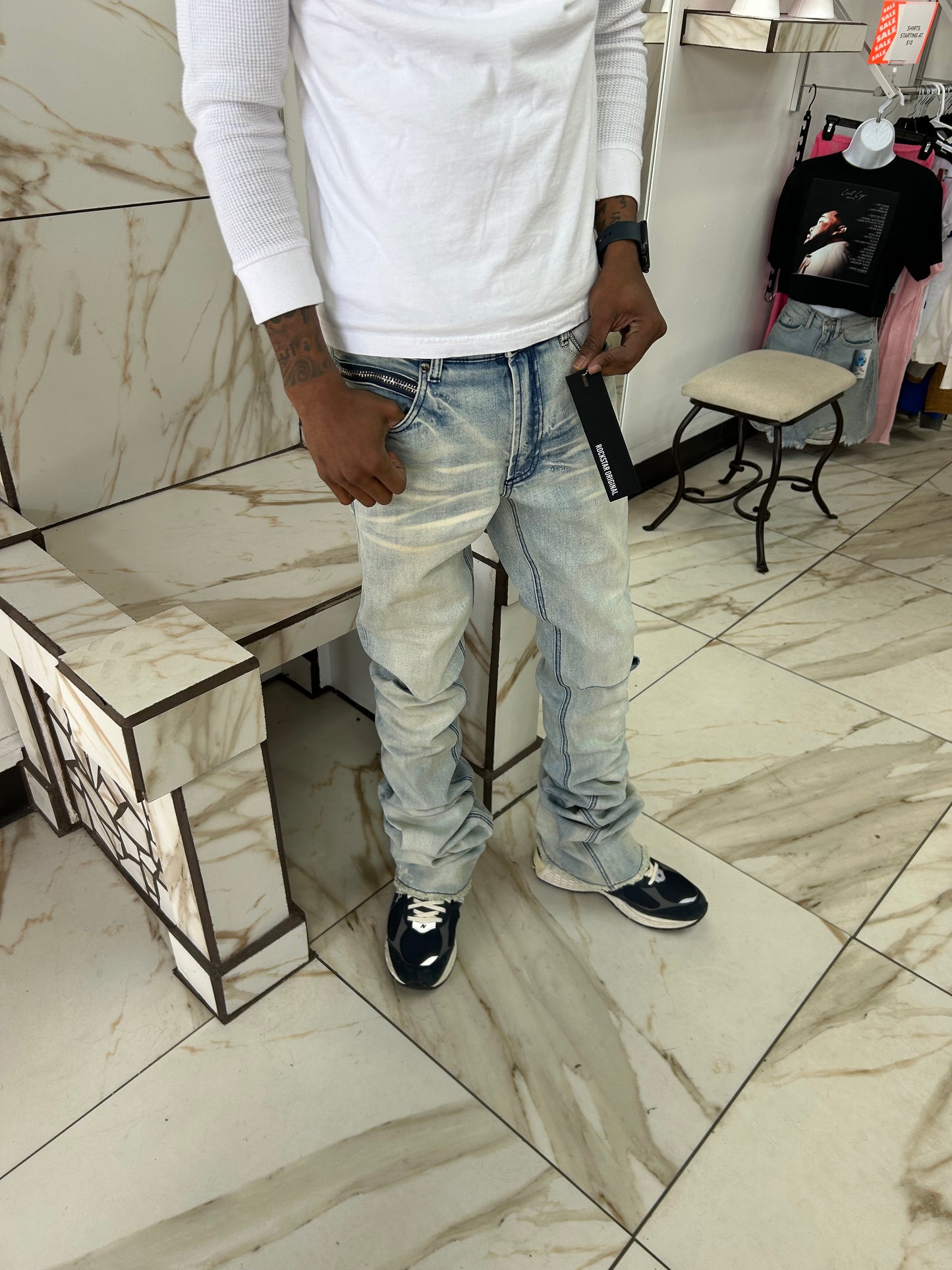 Stacked Jeans (Rockstar Brand)