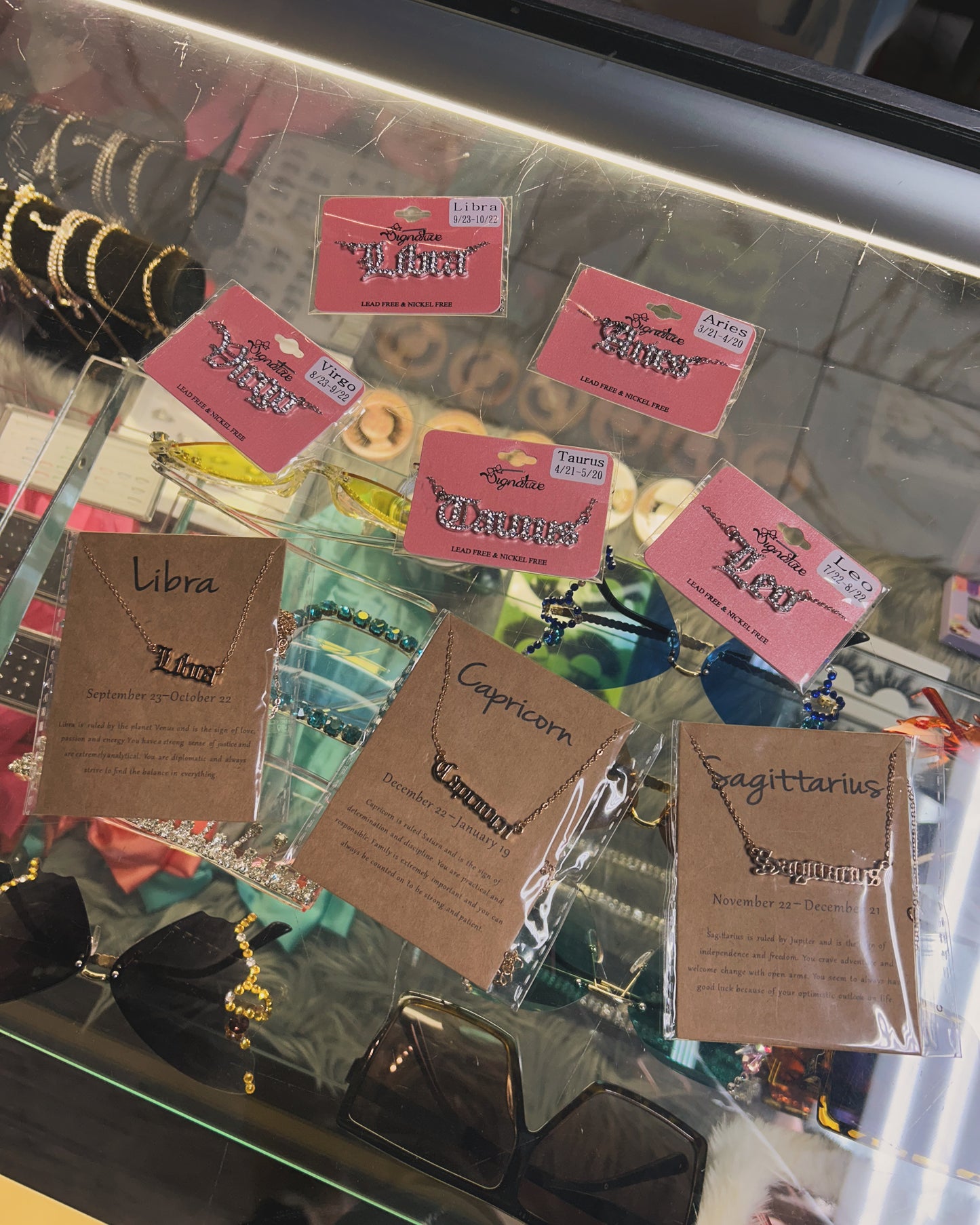 Zodiac Bling Necklace