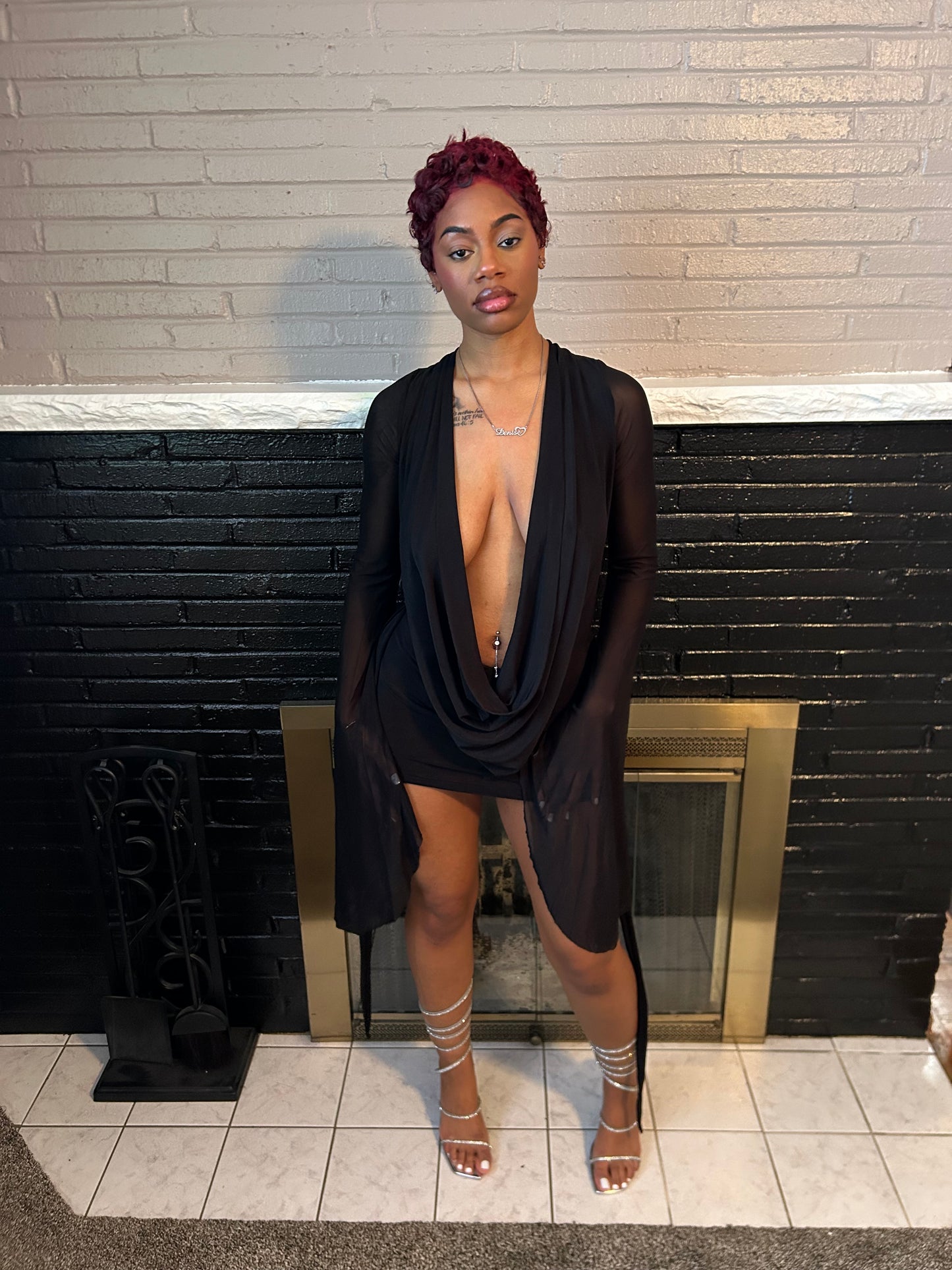 Obsession Drape Dress