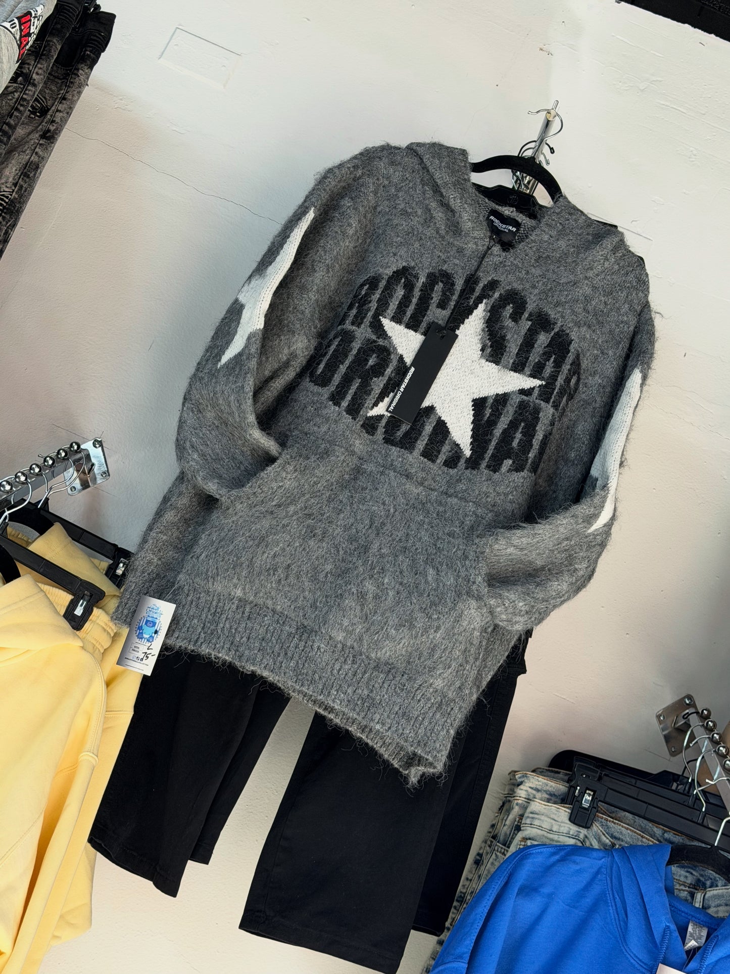 Heavy Wool Rockstar Hoodie