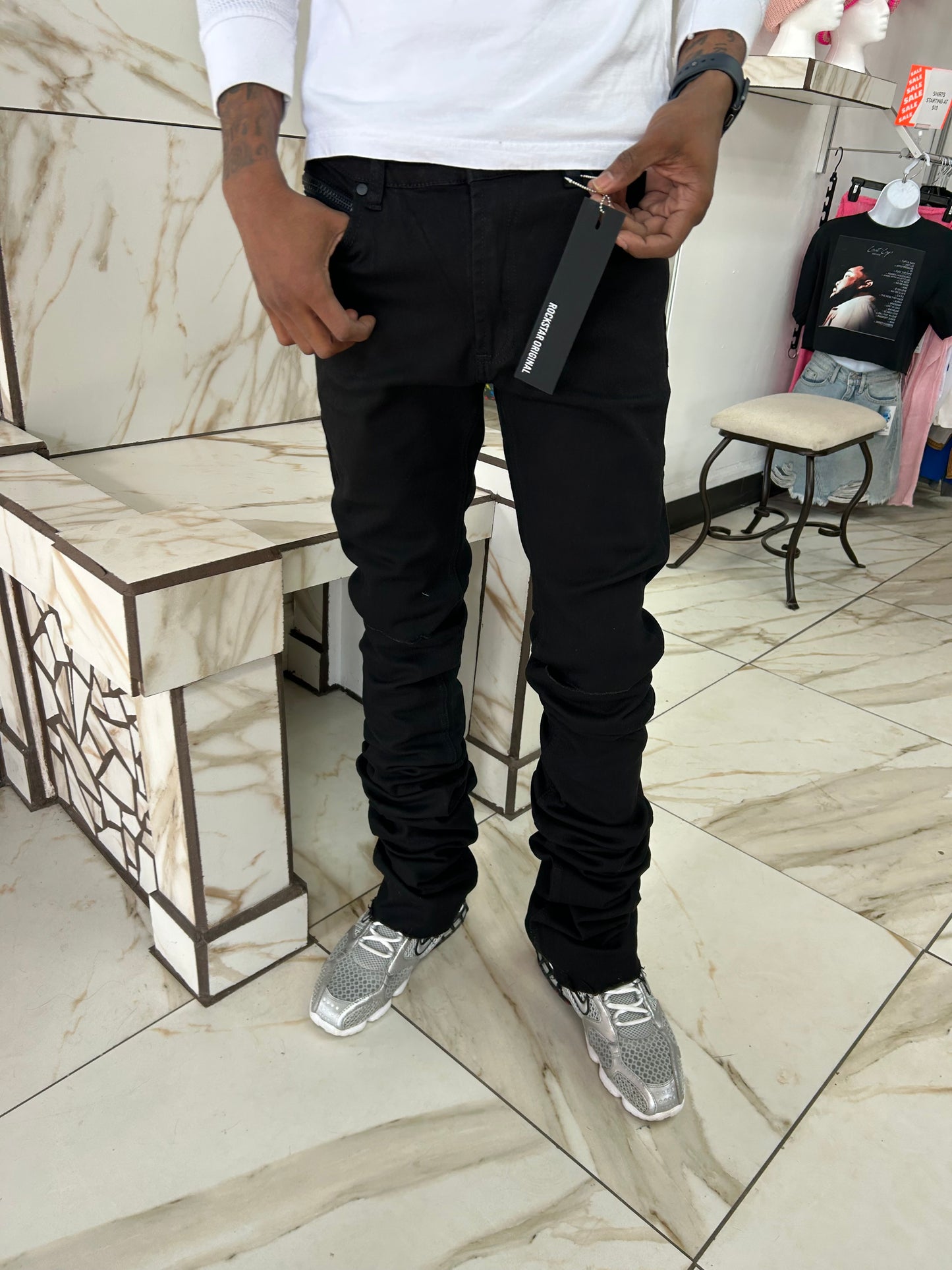 Stacked Jeans (Rockstar Brand)