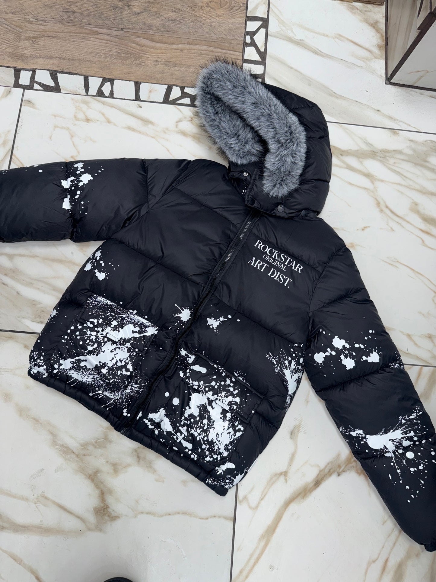 Splatter Rockstar Puffer