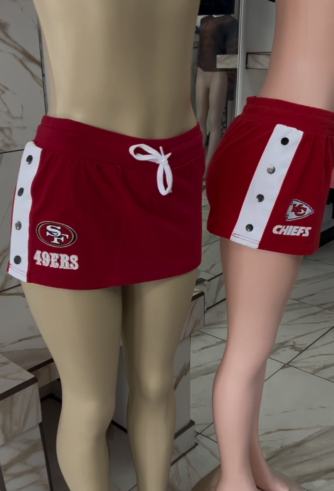 Football Mini Skirts (With Shorts Under)