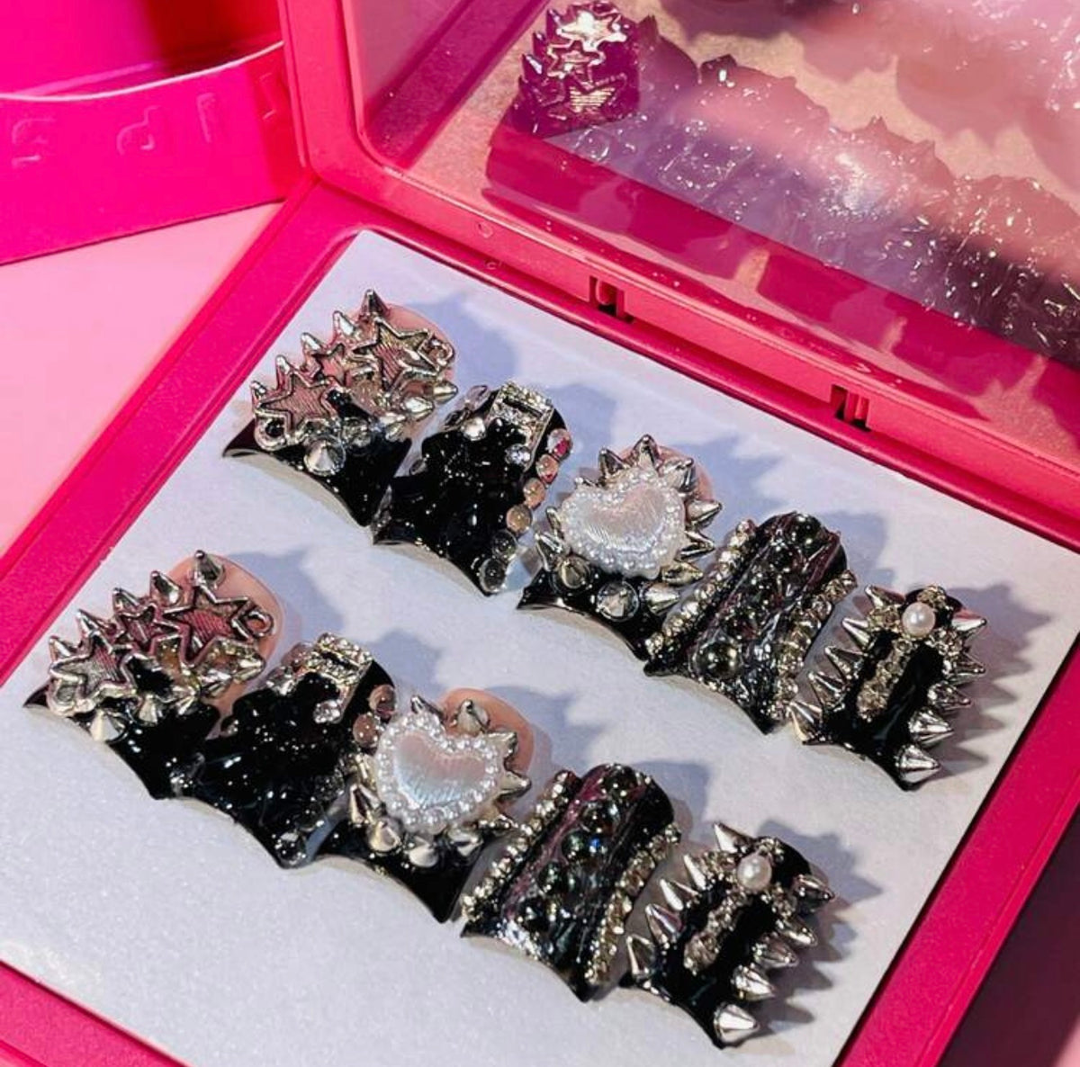 Custom Acrylic rockstar press on nails