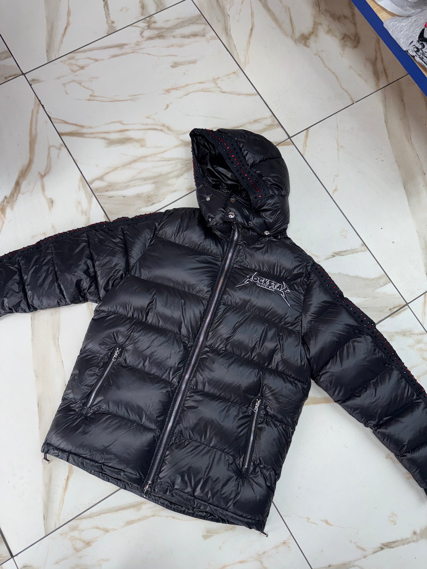 Studded Rockstar Puffer