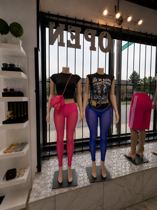 Mesh Leggings