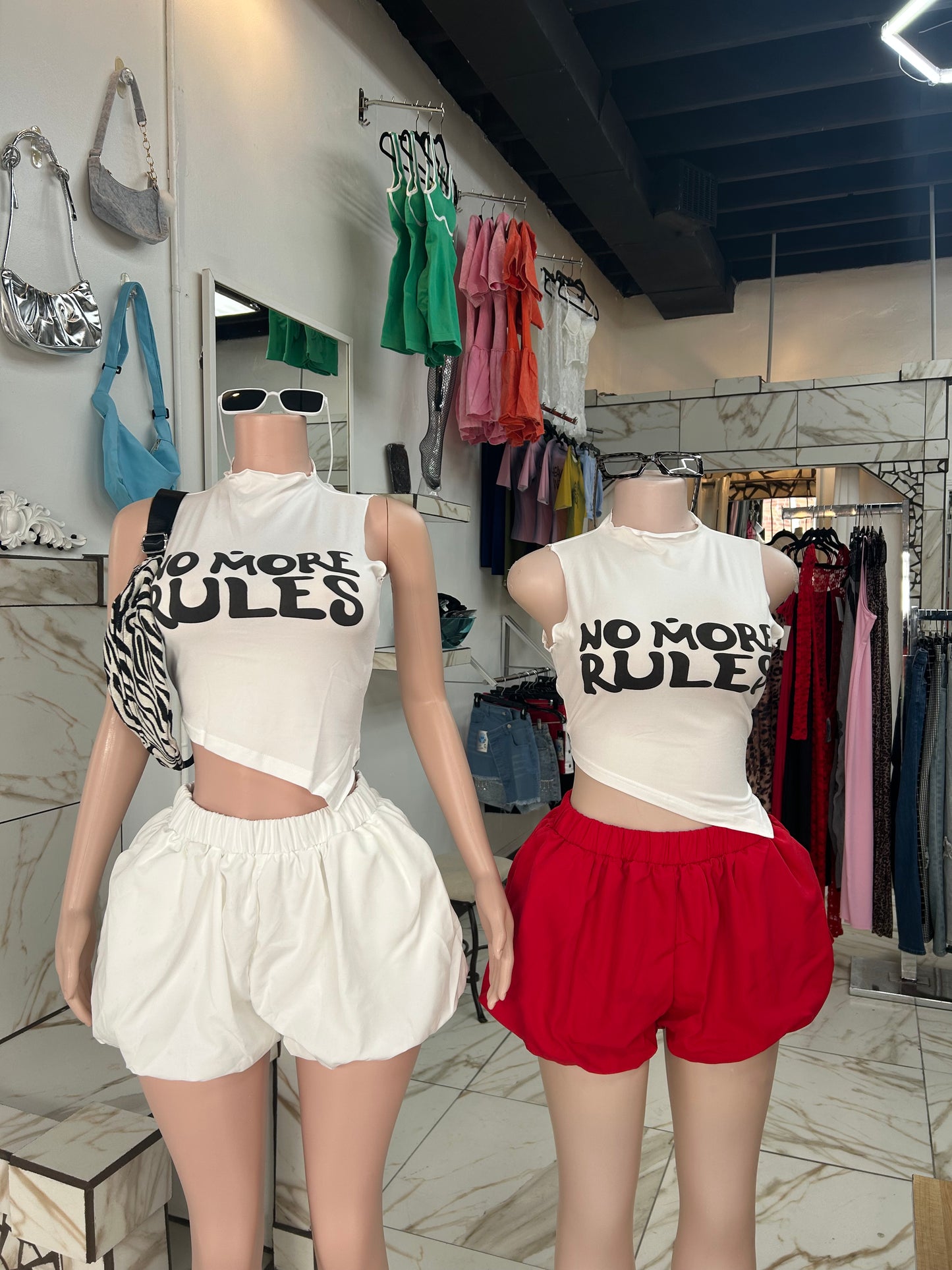 Puffer Shorts