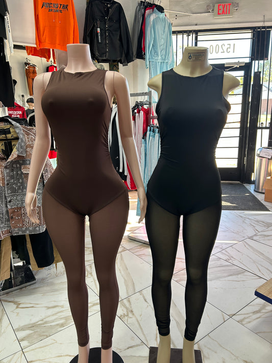 Mesh See Thru Romper