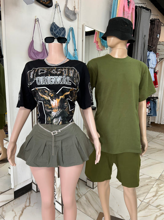 Army Mini Skirt