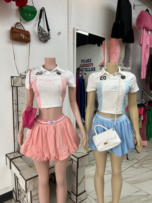 Pretty Girl Varsity Set