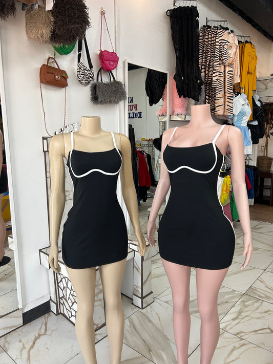 Outline Baddie Dress w/ Shorts