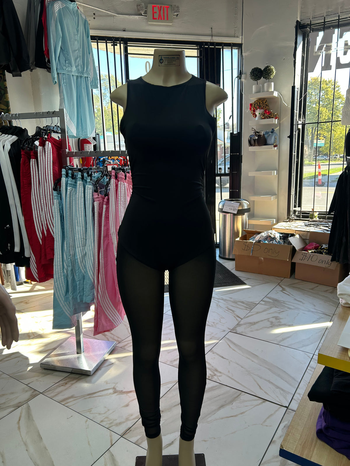 Mesh See Thru Romper
