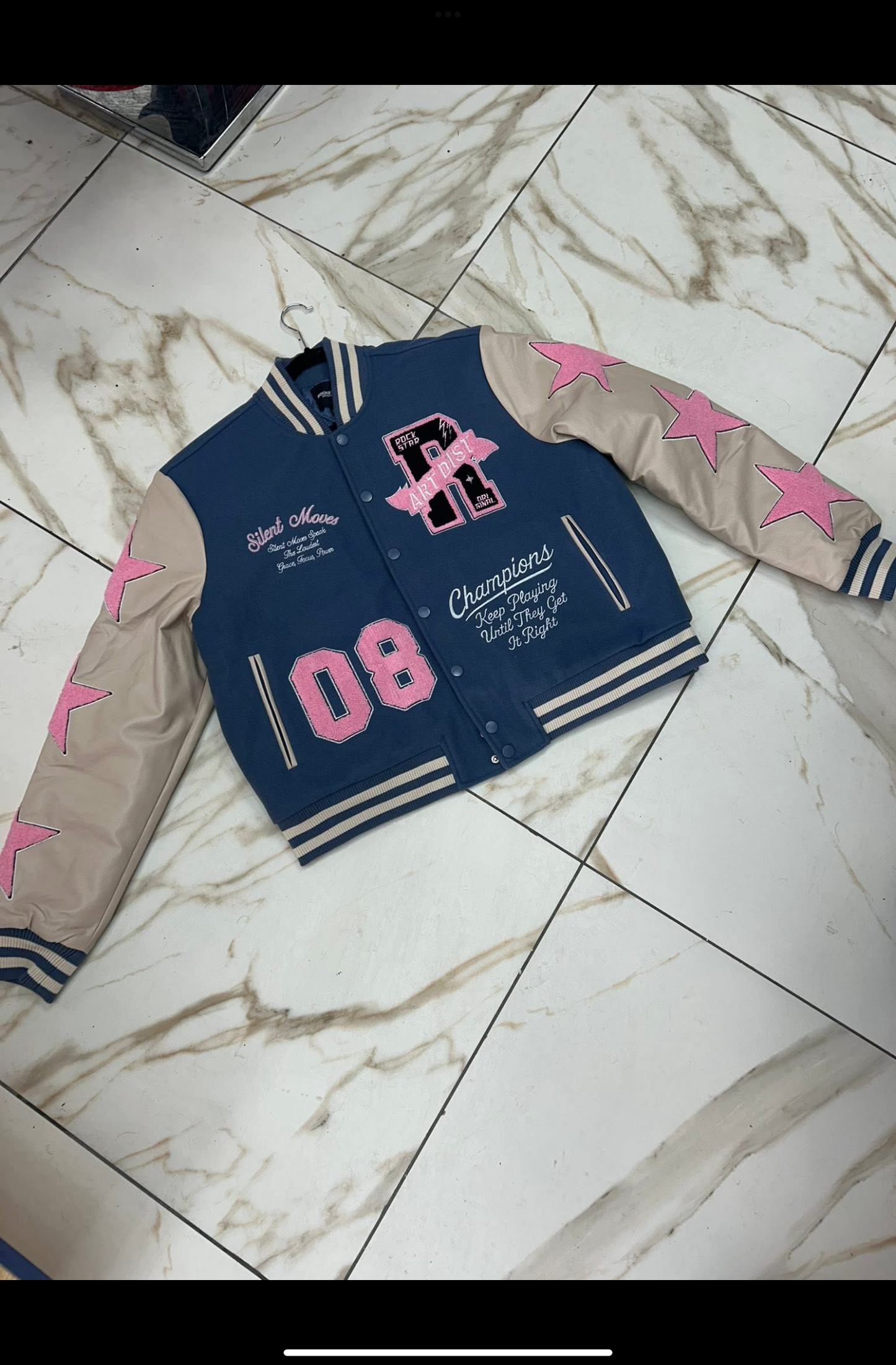 Rockstar Star Varsity Jacket
