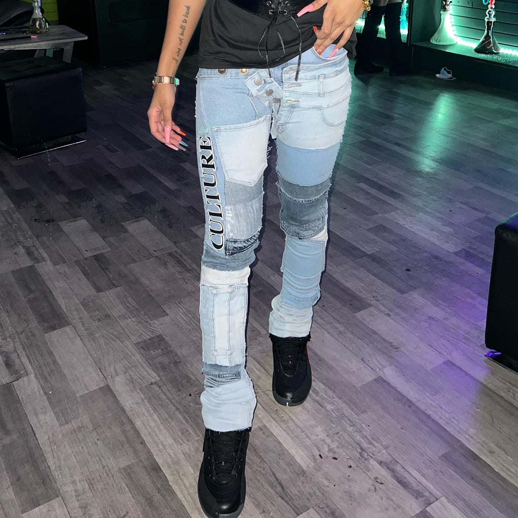 Custom European Style Embroidery Patch Ripped Destroyed Hole Men Skinny  Jeans - China Jeans for Men and Men Jeans price | Made-in-China.com