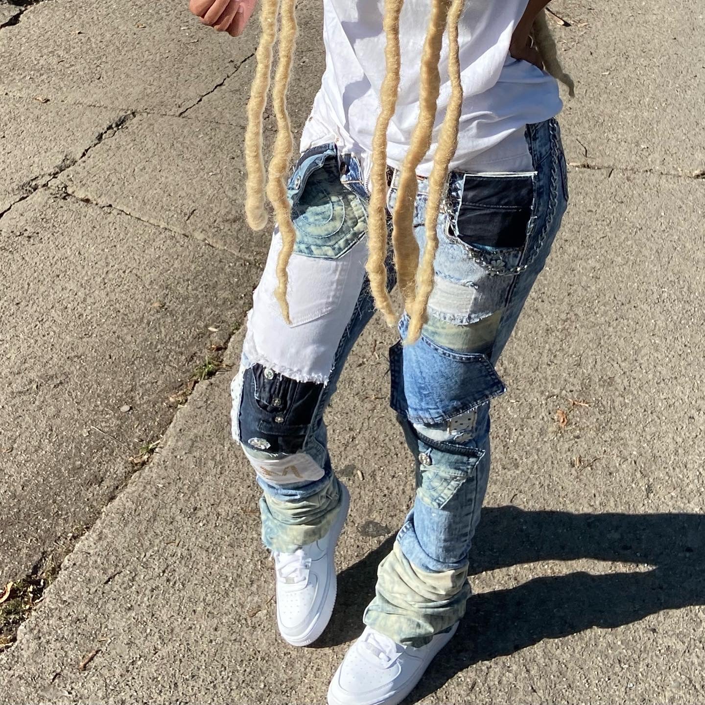 Custom PatchWork Jeans